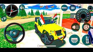 Modified Mahindra Thar Car Games: Indian Cars (Gadi Wala Game) - Car Game Android Gameplay 2024