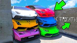 БИТВА АВТОУГОНЩИКОВ В ГТА 5 ОНЛАЙН! УГНАЛ ШЕСТЬ ДОРОГИХ LAMBORGHINI! БИТВА ВОРОВ GTA 5!