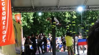 Street Workout World Championship 2015 1st round Dmitry Kuzmin (Russia