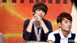 [HD fancam] 110824 Cute Kyuhyun at KBS Vitamin Recording