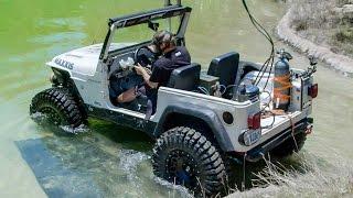 Diesel Jeep Drives 12 Feet Underwater! - Dirt Every Day Ep. 54