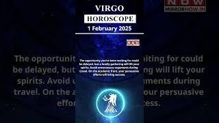 Virgo Horoscope | 1 Feb Zodiac | Astrology & Prediction of the Day | #Short #Rashifal #horoscope