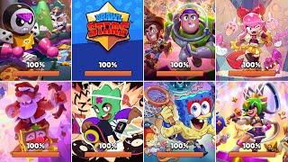 Loading Screen Evolution ( 2017-2025 ) in Brawl Stars | Meeple, Ollie, Good Randoms, Toy Story