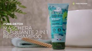 How To - Maschera Esfoliante 2 in 1 Pre shampoo di Pure Detox