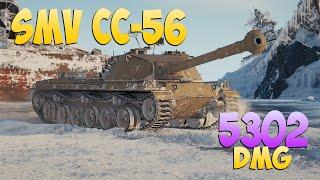 SMV CC-56 - 8 Frags 5.3K Damage - Rude! - World Of Tanks