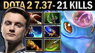 Puck Gameplay Miracle with 21 Kills and Daedalus - Dota 2 7.37