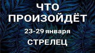 СТРЕЛЕЦ Прогноз на неделю (23-29 января 2023). Расклад от ТАТЬЯНЫ КЛЕВЕР. Клевер таро.