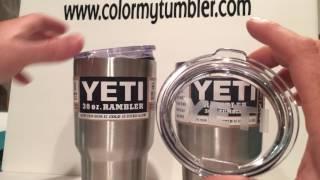 BEWARE how to spot fake counterfeit knockoff YETI Rambler Tumbler