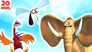 Gazoon: Animal Pranks | Funny Animal Cartoons by HooplaKidz TV