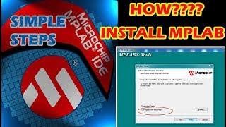 How to install MPLAB software in windows? #mplab #pictutorial