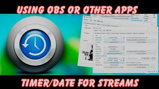 A timer & countdown for OBS streaming using Snaz application