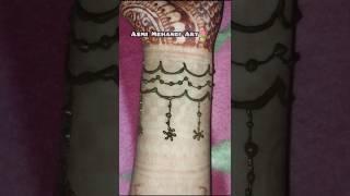 simple cute design#learn with me#mehandi