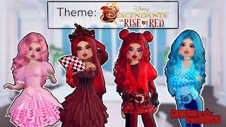 BUYING DESCENDANTS *RISE OF RED* THEMES IN DRESS TO IMPRESS + FREE VIP