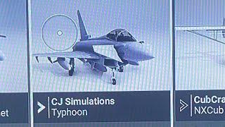 Pushing the CJ sim typhoon fighter to its limit through the mountains at lukla  airport I do crash