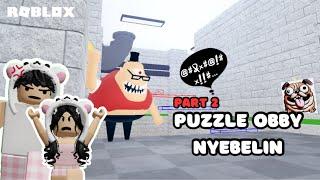 APAKAH KITA BERHASIL TAMATIN PUZZLE OBBY INI? PART 2 | TEAMWORK CRAZY PUZZLE ROBLOX