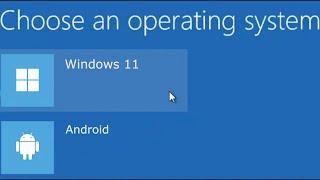 Dualbooting Windows 11 and Android! (Bliss OS)