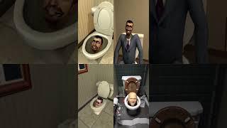 Skibidi Toilet vs Skibidi Multiverse vs Skibidi Gman vs Skibidi RTX BATTLE