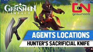 Genshin Impact Agents Locations - How to Get Hunter's Sacrificial Knife