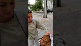 Ran into a cookie connoisseur while giving out free cookies  