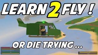 UNTURNED - Aircraft Lessons Gone Bad! (Multiplayer Co-op with ChimneySwift11!)