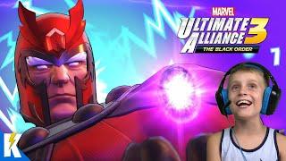 Capture MAGNETO's Infinity Stone! Marvel Ultimate Alliance Part 7 | K-City GAMING