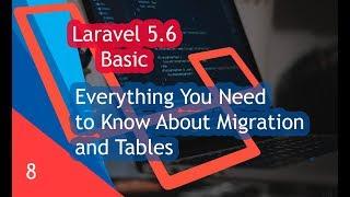 Everything You Need to Know About Migration and Tables in Laravel 5.6