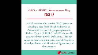 Awareness Day Facts on GACI and ARHR2