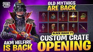 Custom Crate Opening | Old mythic is back #pubg