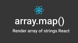 How to render Array of strings in React [ React for Beginners !!! ]