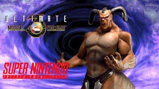 Ultimate Mortal Kombat 3 (Super NES) - Motaro Playthrough [HD] | RetroGameUp