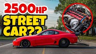 2500hp!!! The FASTEST MK4 Toyota Supra | Canadian Built