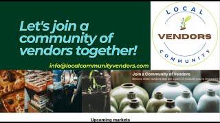 Welcome to Local Community Vendors' Creative Marketing Agency !