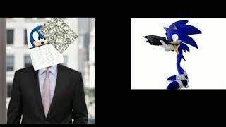 Sonic defeats the CEO of low effort sonic videos