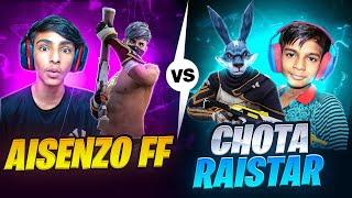 AISENZO FF VS CHOTA RAISTAR  biggest fight ever @KARTIKLIVE7