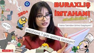 buraxlış imtahanından əvvəl bu videoya bax | məsləhətlər.