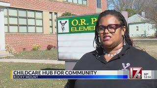 Childcare hub for community in Rocky Mount