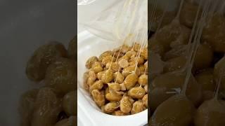 natto, Japanese fermented soybeans #natto #japanesefood #soyabean