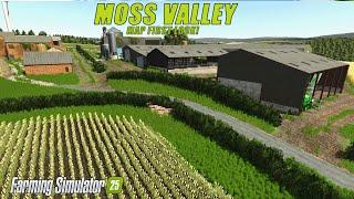 Moss Valley  - First Look. Another British map for Farming Simulator 25 map review