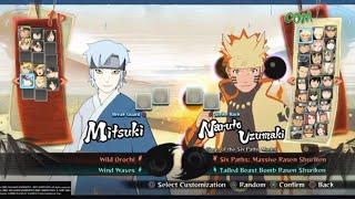 Free! Road To Boruto Characters With New Storm 4 Update! | Naruto Storm 4 [1.10]