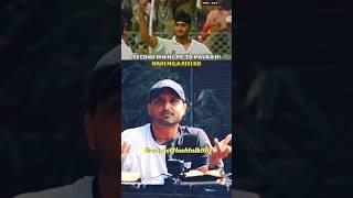 harbhajan singh  talking about his career starting matches || #shorts #cricket #youtubeshorts