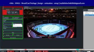 vMix - MMA - BroadCast Package