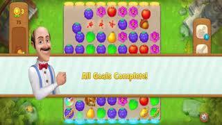 Gardenscapes: How to clear level 75 walkthrough iOS-Android