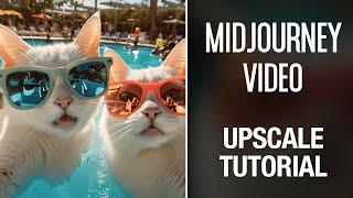 Topaz Video AI Tutorial - Enhance and Upscale (Midjourney)