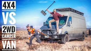 4x4 Camper Van vs 2WD Camper Van for Off Road Van Life | Adventure in a Backpack
