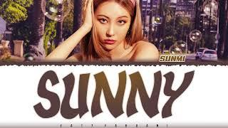 SUNMI - 'SUNNY' Lyrics [Color Coded_Han_Rom_Eng]