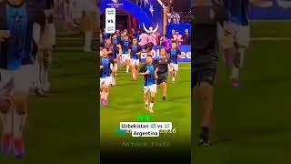 Uzbekistan  vs  Argentina #friendlygame #football #uzbekistan #argentina #khusanov #wc2026