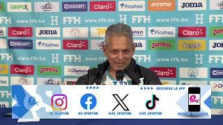 Conferencia de Prensa Reinaldo Rueda técnico de la selección de Honduras previo a enfrentar a México