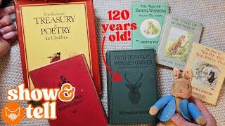  Show & Tell: Rare Vintage Illustrated Books | Reading from 120 Year Old First Edition!