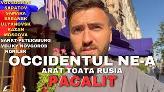 Prea civilizat! Rusia-Moscova unde "libertatea" occidentala nu o sa existe niciodata!