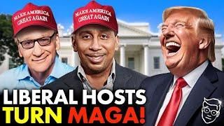 Bill Maher and Stephen A Smith TEAM UP to DEFEND Trump After Win: 'Everyone LOVES Him - NOT Racist!'